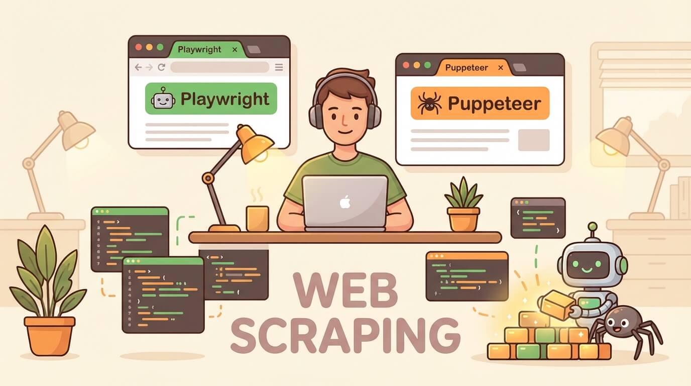 Web Scraping Tutorial with Puppeteer and Playwright